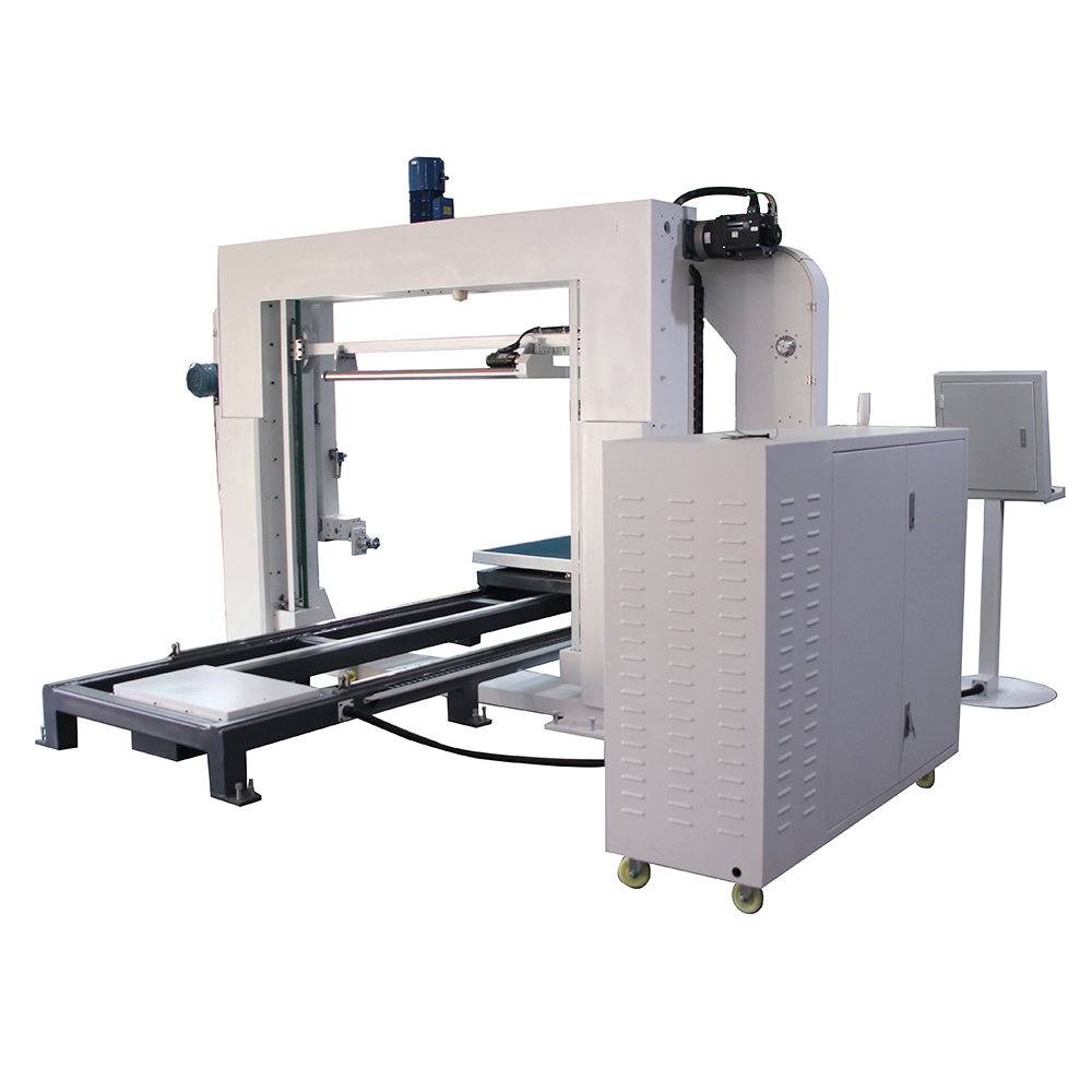 海綿數控仿形切割機 (橫刀旋轉臺)